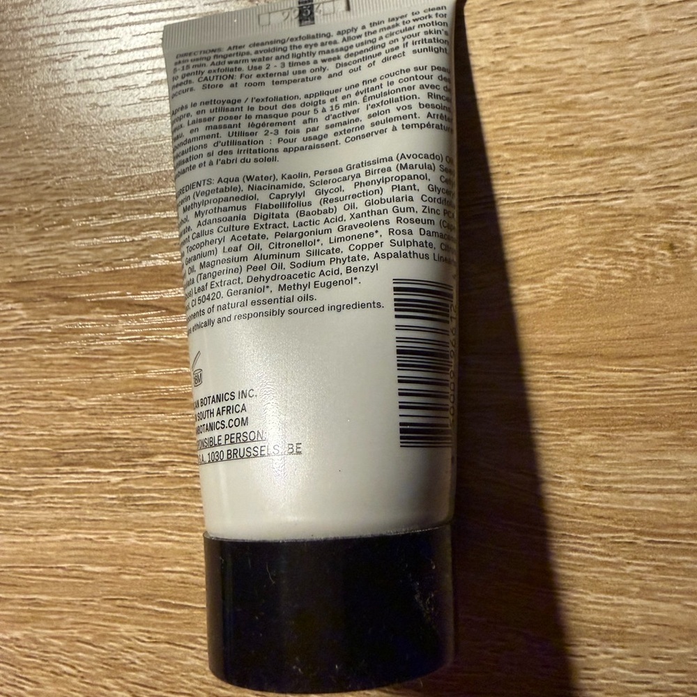 Luxury African Botanics Mineral Cleansing Mask - Picture 2 of 2